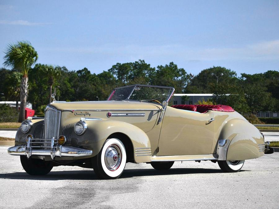  Packard 180 Super Eight convertible Victoria by Darrin 1941 года  (фото 1 из 30)